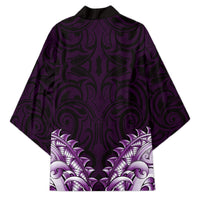 New Zealand Ta Moko Kimono Aotearoa Maori Chest Tattoo Purple LT14 - Polynesian Pride