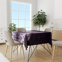 New Zealand Ta Moko Tablecloth Aotearoa Maori Chest Tattoo Purple LT14 - Polynesian Pride