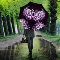 New Zealand Ta Moko Umbrella Aotearoa Maori Chest Tattoo Purple LT14 - Polynesian Pride