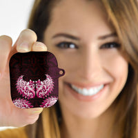 New Zealand Ta Moko AirPods Case Aotearoa Maori Chest Tattoo Pink LT14 - Polynesian Pride