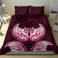 New Zealand Ta Moko Bedding Set Aotearoa Maori Chest Tattoo Pink LT14 - Polynesian Pride