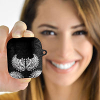 New Zealand Ta Moko AirPods Case Aotearoa Maori Chest Tattoo Black LT14 - Polynesian Pride