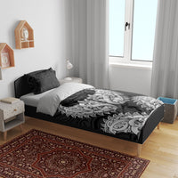 New Zealand Ta Moko Bedding Set Aotearoa Maori Chest Tattoo Black LT14 - Polynesian Pride