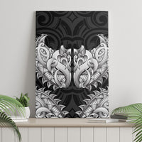 New Zealand Ta Moko Canvas Wall Art Aotearoa Maori Chest Tattoo Black LT14 - Polynesian Pride