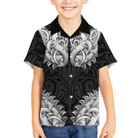 New Zealand Ta Moko Hawaiian Shirt Aotearoa Maori Chest Tattoo Black LT14 - Polynesian Pride