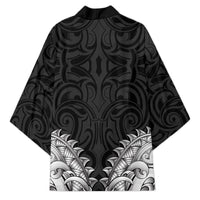 New Zealand Ta Moko Kimono Aotearoa Maori Chest Tattoo Black LT14 - Polynesian Pride