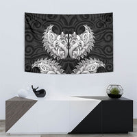 New Zealand Ta Moko Tapestry Aotearoa Maori Chest Tattoo Black LT14 - Polynesian Pride