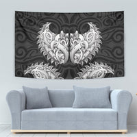 New Zealand Ta Moko Tapestry Aotearoa Maori Chest Tattoo Black LT14 - Polynesian Pride