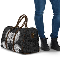 New Zealand Ta Moko Travel Bag Aotearoa Maori Chest Tattoo Black LT14 - Polynesian Pride