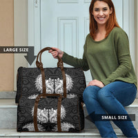 New Zealand Ta Moko Travel Bag Aotearoa Maori Chest Tattoo Black LT14 - Polynesian Pride