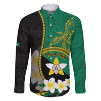 Personalised PNG Enga Provins Family Matching Puletasi and Hawaiian Shirt Papua New Guinea Plumeria Melanesian Pattern - Polynesian Pride
