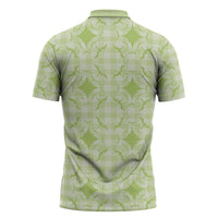 Omaomao Hawaii Iwa Bird Palaka Motifs Zipper Polo Shirt LT14 - Polynesian Pride