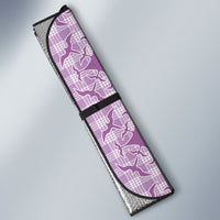 Poni Hawaii Iwa Bird Palaka Motifs Auto Sun Shade LT14 - Polynesian Pride