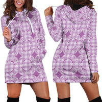Poni Hawaii Iwa Bird Palaka Motifs Hoodie Dress LT14 - Polynesian Pride
