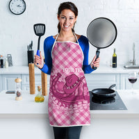 Alaka Hawaii Cowboy Palaka Motifs Personalised Apron Paniolo Festival Puakenikeni Lei LT14 - Polynesian Pride