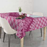 Alaka Hawaii Cowboy Palaka Motifs Personalised Tablecloth Paniolo Festival Puakenikeni Lei LT14 - Polynesian Pride