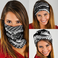 Eleele Hawaii Cowboy Palaka Motifs Personalised Neck Gaiter Paniolo Festival Puakenikeni Lei LT14 - Polynesian Pride