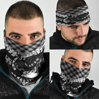 Eleele Hawaii Cowboy Palaka Motifs Personalised Neck Gaiter Paniolo Festival Puakenikeni Lei LT14 - Polynesian Pride