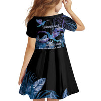 Polynesian Memorial Family Matching Short Sleeve Bodycon Dress and Hawaiian Shirt Hummingbirds Appear When Angels Are Near LT14 - Polynesian Pride