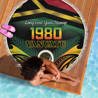 Vanuatu 1980 Beach Blanket Hapi 45 Yia Indipendens Anivesari