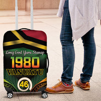 Vanuatu 1980 Luggage Cover Hapi 46 Yia Indipendens Anivesari LT14 Black - Polynesian Pride