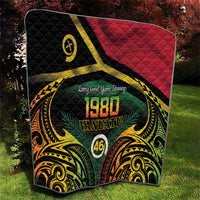 Vanuatu 1980 Quilt Hapi 46 Yia Indipendens Anivesari LT14 - Polynesian Pride