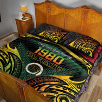 Vanuatu 1980 Quilt Bed Set Hapi 46 Yia Indipendens Anivesari LT14 - Polynesian Pride