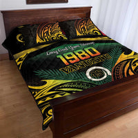 Vanuatu 1980 Quilt Bed Set Hapi 46 Yia Indipendens Anivesari LT14 - Polynesian Pride