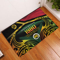 Vanuatu 1980 Rubber Doormat Hapi 46 Yia Indipendens Anivesari LT14 - Polynesian Pride