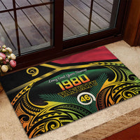 Vanuatu 1980 Rubber Doormat Hapi 46 Yia Indipendens Anivesari LT14 - Polynesian Pride