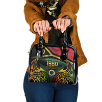 Vanuatu 1980 Shoulder Handbag Hapi 46 Yia Indipendens Anivesari LT14 One Size Black - Polynesian Pride