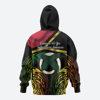 Vanuatu 1980 Zip Hoodie Hapi 46 Yia Indipendens Anivesari LT14 - Polynesian Pride