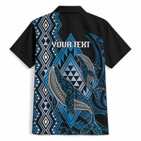 Aotearoa Iwi Ngati Porou Personalised Hawaiian Shirt NZ Maori Humpback Whale Taniko Motifs LT14 - Polynesian Pride
