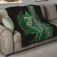 Aotearoa Iwi Ngati Pikiao Quilt NZ Maori Humpback Whale Taniko Motifs LT14 - Polynesian Pride