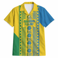 Malampa Fiji Day Hawaiian Shirt 10 October Together We Grow Tapa Motifs