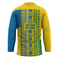 Malampa Fiji Day Hockey Jersey 10 October Together We Grow Tapa Motifs