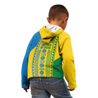 Malampa Fiji Day Kid Hoodie 10 October Together We Grow Tapa Motifs