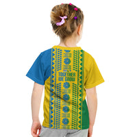 Malampa Fiji Day Kid T Shirt 10 October Together We Grow Tapa Motifs
