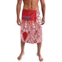 Toa Samoa Rugby Custom Lavalava Samoa mo Samoa Polynesian Pacific Red - Polynesian Pride