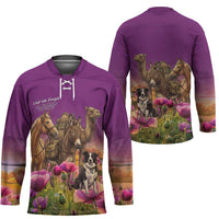 ANZAC Day Hockey Jersey Lest We Forget The Animals Of War