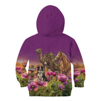 ANZAC Day Kid Hoodie Lest We Forget The Animals Of War
