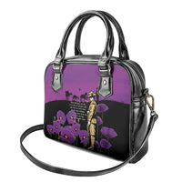 ANZAC Soldier and War Animals Shoulder Handbag We Will Remember Them
