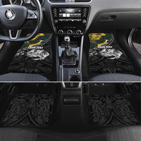 New Zealand and South Africa Rugby Car Mats Maori Kiwi With Springboks