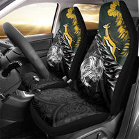 New Zealand and South Africa Rugby Car Seat Cover Maori Kiwi With Springboks