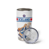 Iceland Basketball Custom Tumbler Cup White Style