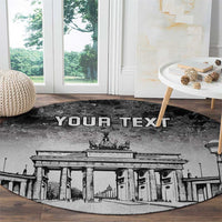 Personalized Germany Berlin Wall Round Carpet Tag der Deutschen Einheit