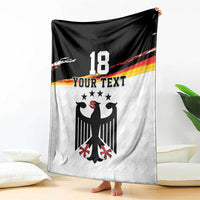 Custom Germany Football Blanket Come On DFB-Team