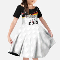 Custom Germany Football Kid Short Sleeve Dress Come On DFB-Team
