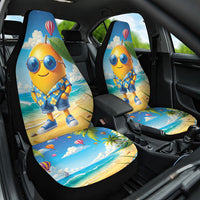 Funny Hawaii Mango Car Seat Cover Tropical Summer Beach Mascot Vacation