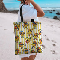 Funny Hawaii Mango Hip Hop Cartoon Tote Bag Summer Beach Party